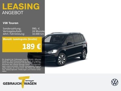 Second-hand VW Touran Goal 150 CP (110 kW) 2025 Negru Monovolum