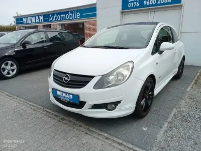 Usata Opel Corsa Edition 87 CV (63 kW) 2010 Nero Utilitaria