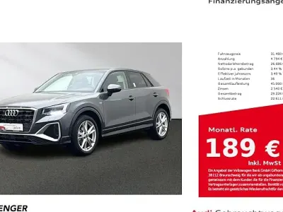Brugt Audi Q2 S-Line 150 HK (110 kW) 2025 Grå SUV