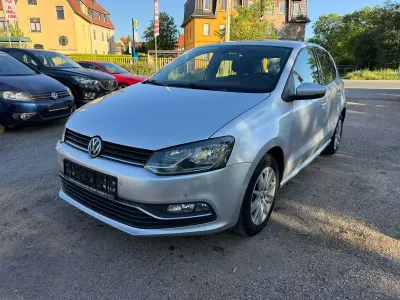 Gebraucht VW Polo Comfortline 75 PS (55 kW) 2014 Silber Kleinwagen