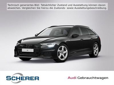 Mythosschwarz metallic (metallic) Gebraucht 2022 Audi A6 Ambiente Kombi | 44.900 € (Teuer)