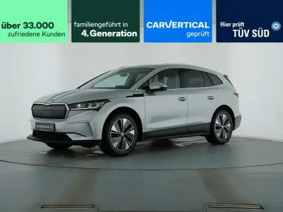 Gebraucht Skoda Enyaq iV Loft 210 kW (286 PS) 2025 Brilliantsilber metallic SUV