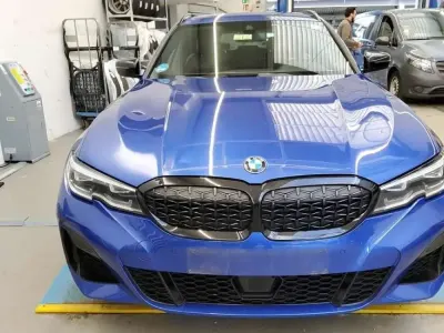 Gebraucht BMW M340 Performance 340 PS (250 kW) 2021 Portimao blau metallic Limousine