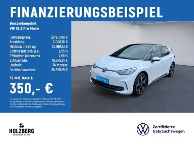 Gebraucht VW ID.3 Pro 150 kW (204 PS) 2024 Weiß Kleinwagen