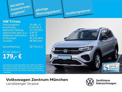 Silber Gebraucht 2024 VW T-Cross Goal SUV | 25.480 € (Fairer Preis)