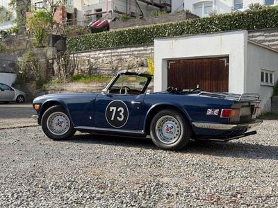 Usata Triumph TR6 105 CV (77 kW) 1973 Blu Cabrio