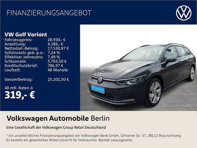 Gebraucht VW Golf VIII Style 150 PS (110 kW) 2021 Grau Kombi