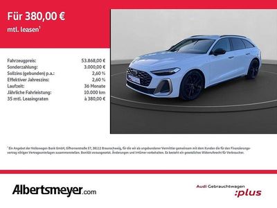 Gebraucht Audi A5 Ambiente 204 PS (150 kW) 2025 Gletscherweiß metallic Kombi