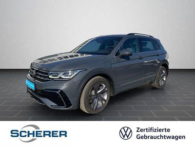 Gebraucht VW Tiguan R-line 245 PS (180 kW) 2022 Delfingrau metallic (metallic) SUV