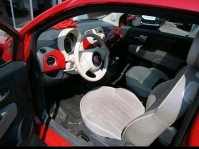 gebraucht Fiat 500 1.2 Lounge Schiebedach rot
