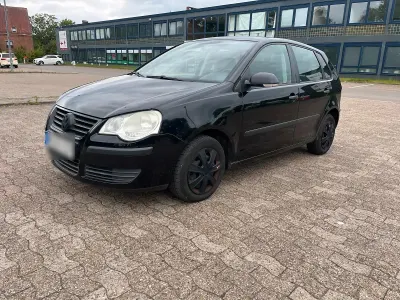 Gebraucht VW Polo 64 PS (47 kW) 2005 Schwarz Kleinwagen