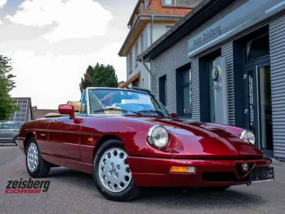 Gebraucht Alfa Romeo Spider 120 PS (88 kW) 1991 Rot Cabrio