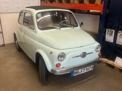 Gebraucht Fiat 500 16 PS (11 kW) 1967 Blau Kleinwagen