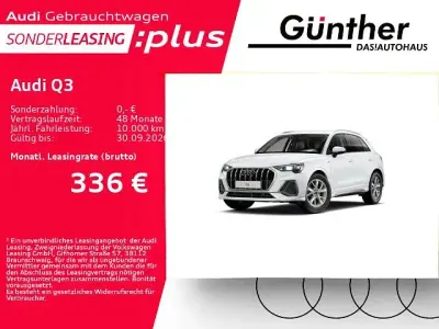 Gebraucht Audi Q3 Comfort 150 PS (110 kW) 2025 Gletscherweiß metallic SUV