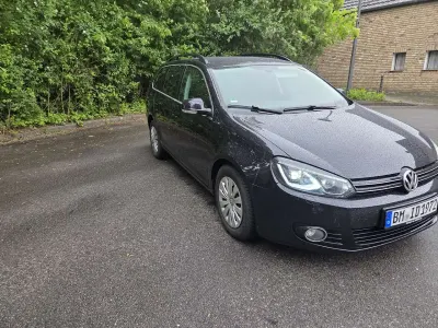 Gebraucht VW Golf VI Comfortline 122 PS (89 kW) 2010 Schwarz Kleinwagen