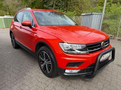 Second-hand VW Tiguan Sound 150 CP (110 kW) 2017 Portocaliu SUV