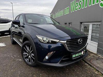 Gebraucht Mazda CX-3 Sports-Line 120 PS (88 kW) 2018 Blau SUV