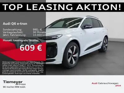 Gebraucht Audi Q6 e-tron S-Line 284 kW (387 PS) 2024 Weiß SUV