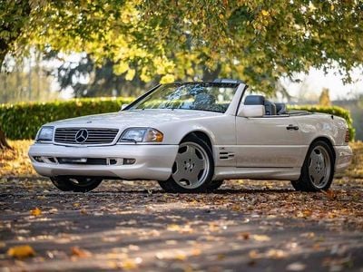 Second-hand Mercedes SL500 320 CP (235 kW) 1996 Alb Cabrio