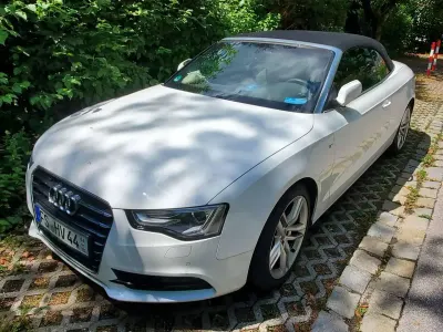 Gebraucht Audi A5 Cabriolet 204 PS (150 kW) 2014 Weiß Cabrio
