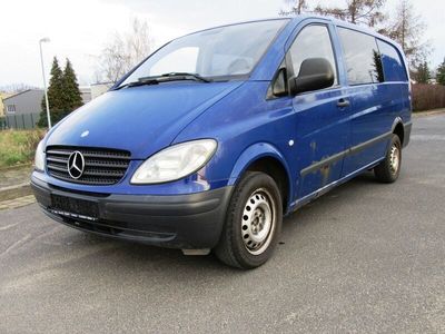 gebraucht Mercedes Vito 111 CDI lang mixto Klima 5 Sitze