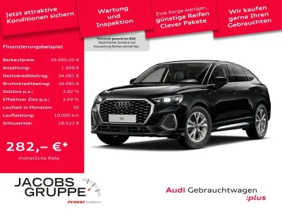 Gebraucht Audi Q3 Sportback Design 150 PS (110 kW) 2025 Mythosschwarz metallic SUV