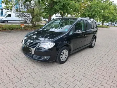 Gebraucht VW Touran 140 PS (102 kW) 2009 Schwarz Van / Kleinbus
