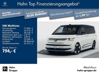 gebraucht VW Multivan T7T7EDITION LÜ 2,0TSI 150KW DSG AHK TISC