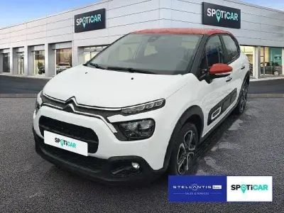 Gebraucht Citroën C3 PureTech 82 PS (60 kW) 2022 Weiß Kleinwagen