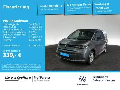 Gebraucht VW Multivan Basis 204 PS (150 kW) 2025 Indiumgrau metallic Van / Kleinbus