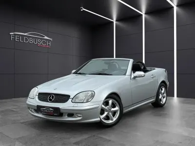 Gebraucht Mercedes SLK320 218 PS (160 kW) 2001 Silber Cabrio