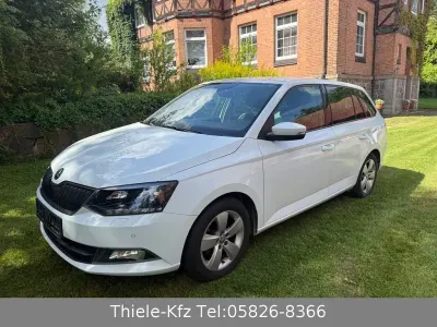Gebraucht Skoda Fabia Style 90 PS (66 kW) 2018 Weiß Kombi