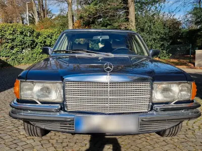 Gebraucht Mercedes 450 1977 Blau Limousine