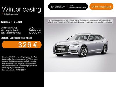 Florettsilber metallic Gebraucht 2025 Audi A6 Advanced Plus Kombi | 44.420 € (Guter Preis)