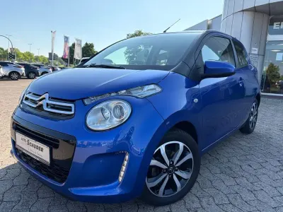 Gebraucht Citroën C1 Shine 72 PS (52 kW) 2018 Blau Kleinwagen