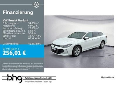 Usata VW Passat Business 150 CV (110 kW) 2025 Bianco Station wagon