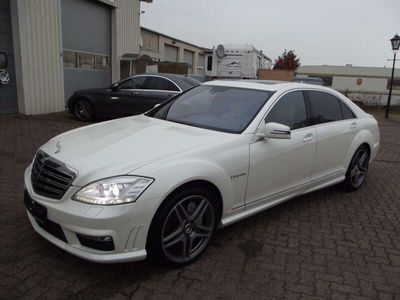 gebraucht Mercedes S63 AMG AMG 7G-TRONIC LANG PERLMUTTWEISS