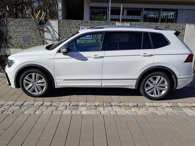 Gebraucht VW Tiguan Allspace 179 PS (131 kW) 2018 Weiß SUV