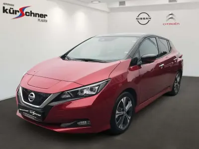 Gebraucht Nissan Leaf N-Connecta 110 kW (150 PS) 2021 Rot Kleinwagen