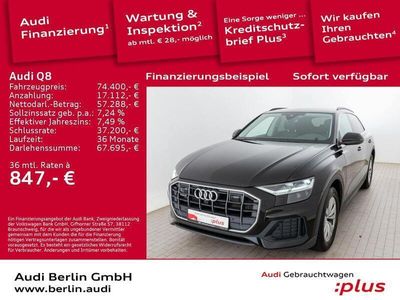 gebraucht Audi Q8 50 TDI qu.tiptr. AIR LED 360°K LEDER VIRTUAL