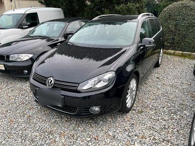 Gebraucht VW Golf VI 140 PS (102 kW) 2010 Schwarz Kleinwagen