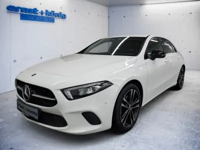 Używany Mercedes A180 AMG Edition 1 136 KM (100 kW) 2020 Biały Sedan/Limuzyna