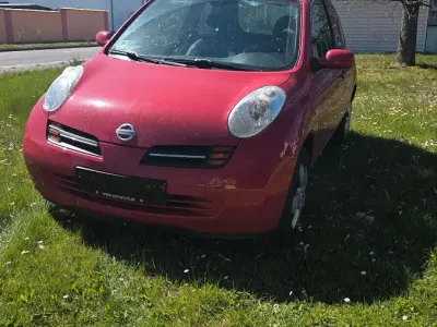 Gebraucht Nissan Micra Acenta 65 PS (47 kW) 2003 Rot Kleinwagen