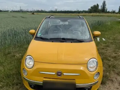 Gebraucht Fiat 500 89 PS (65 kW) 2014 Gelb Cabrio