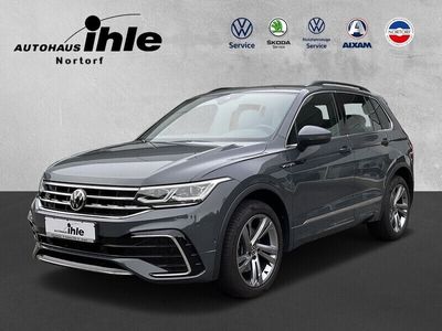 gebraucht VW Tiguan R-Line 2.0 TDI DSG AHK 4M RFK Navi ACC -