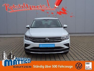Keine angabe weiß (pure white) Gebraucht 2022 VW Tiguan Elegance SUV | 32.959 € (Fairer Preis)