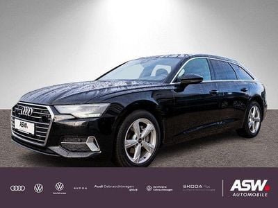 Brillantschwarz Gebraucht 2022 Audi A6 Sport Kombi | 27.360 € (Superpreis)