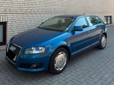 Gebraucht Audi A3 Sportback 105 PS (77 kW) 2009 Blau Kleinwagen