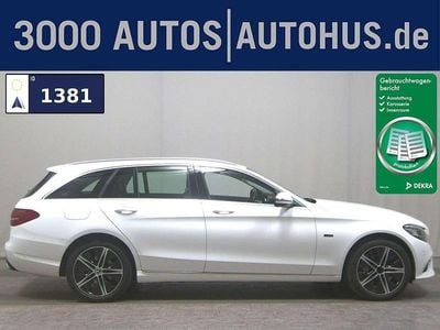Usata Mercedes C300e Avantgarde 306 CV (225 kW) 2019 Bianco Berlina