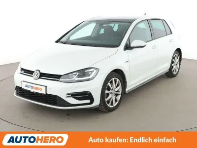 Gebraucht VW Golf VII Highline 125 PS (91 kW) 2017 Weiß Limousine